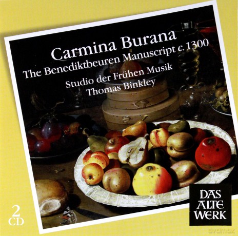 Binkley,Th./Studio Der Fruhen: Carmina Burana-Benediktbeuren [2CD]