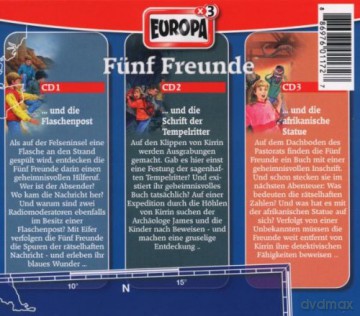Blyton Enid: Fuenf Freunde - Geheimnisvolle Schriften [3CD]
