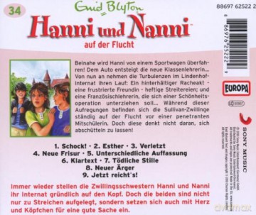 Blyton Enid: Hanni Une Nanni - Hanni Une Nanni Auf Der Flucht [CD]