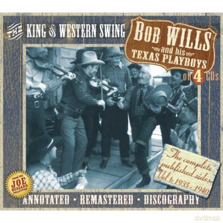 Bob Wills And His Texas Playboys: Complete Sides 1935-1940 He Created West [4CD]