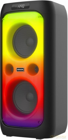 Głośnik imprezowy partycon wave moc 100w, ipx4, tws, led, mic