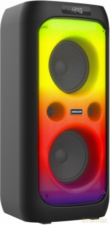 Głośnik imprezowy partycon wave moc 100w, ipx4, tws, led, mic