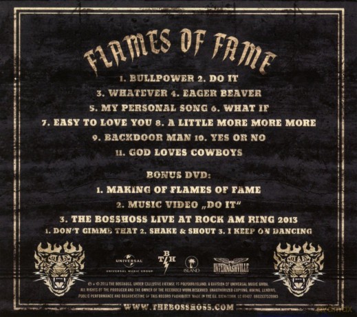 Bosshoss: Flames Of Fame [2CD]