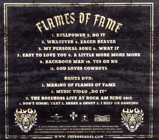 Bosshoss: Flames Of Fame [2CD]