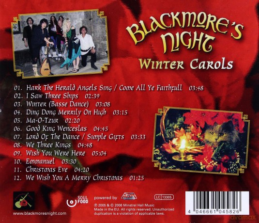 Blackmore's Night: Winter Carols [CD]