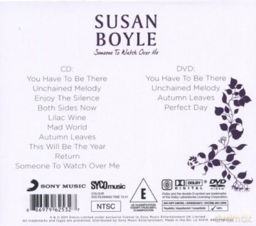 Susan Boyle: Someone To Watch Over Me [CD]+[DVD]