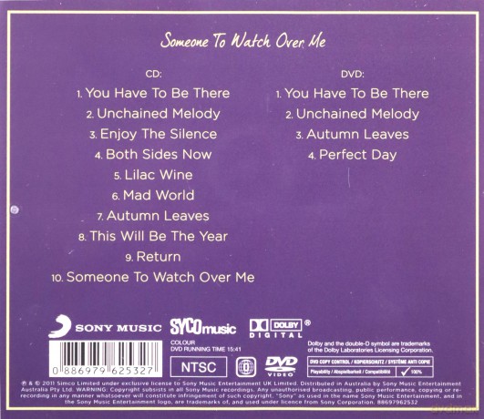 Susan Boyle: Someone To Watch Over Me [CD]+[DVD]