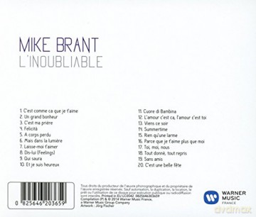 Brant Mike: L Inoubliable [CD]