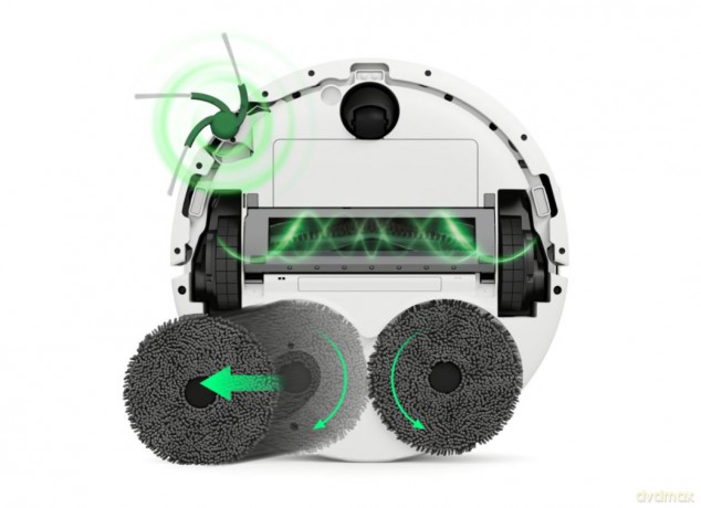 Robot sprzątający irobot roomba plus 515 combo biały + stacja dokująca autowash