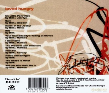 Brik Addie: Loved Hungry [CD]