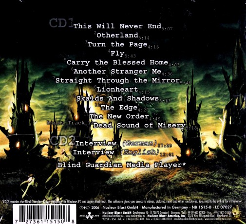 Blind Guardian: A Twist In The Myth (digipack) [2CD]