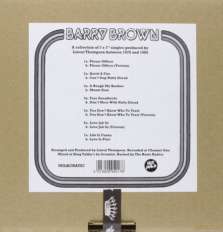 Brown Barry: Thompson Sound 1979-82 - Rsd 2015 Release [7xWinyl]