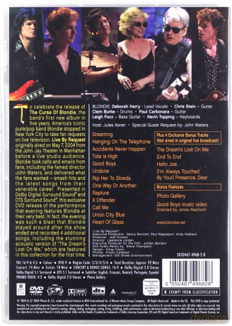 Blondie: Live By Request [DVD]