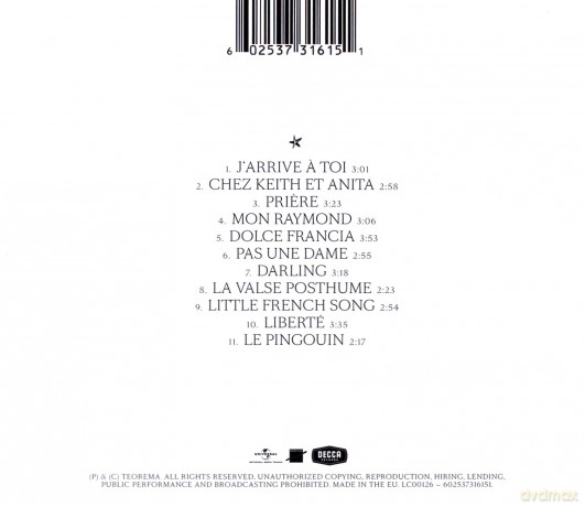 Carla Bruni: Little French Songs [CD]