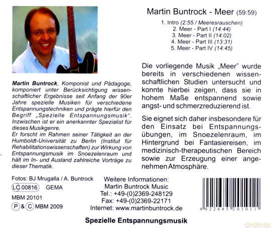 Buntrock Martin: Meer - Spezielle Entspannung [CD]