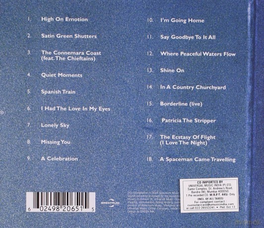 Burgh Chris De: Missing You - The Collection [CD]