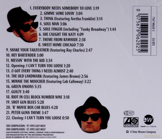 The Blues Brothers: Very Best Of [CD]