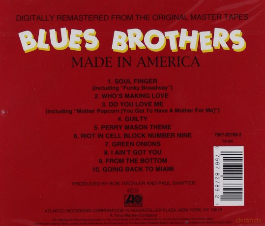 The Blues Brothers: Made In America [CD]