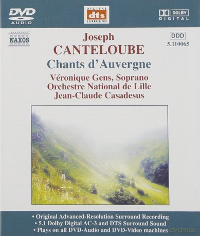 Canteloube & Casadesus & Orchestre National De Lille & Gens: Chants D Auvergne [DVD]