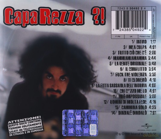 Caparezza: Caparezza [CD]
