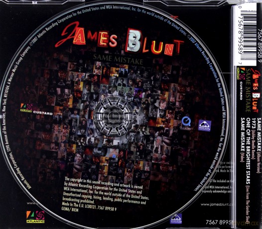 James Blunt: Same Mistake (maxi-single) [CD]