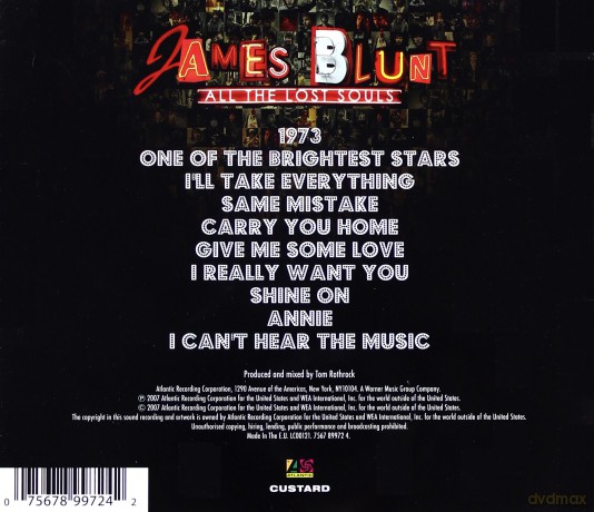 James Blunt: All The Lost Souls [CD]