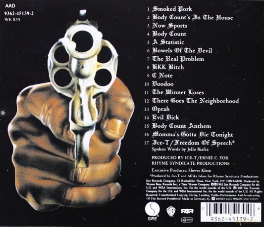 Body Count: Body Count [CD]