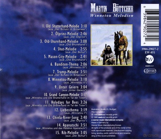 Martin Bottcher: Winnetou Melodien [CD]
