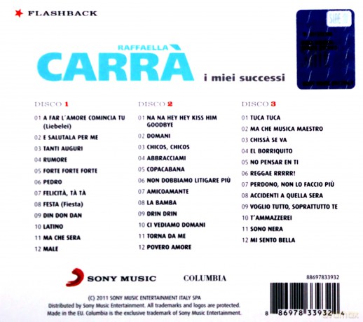 Carra Raffaella: I Miei Successi [3CD]