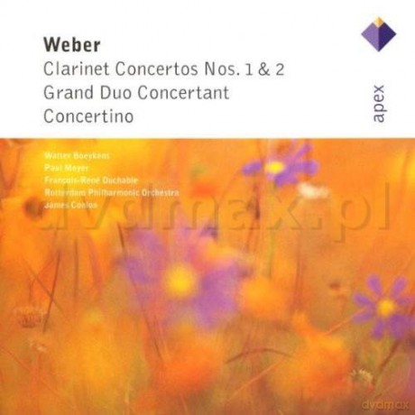 Boeykens / Meyer / Duchable / Conlon: Weber: Clarinet Concerto 1 & 2,Co [CD]