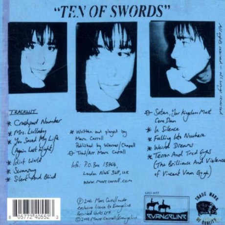 Carroll Marc: Ten Of Swords [CD]