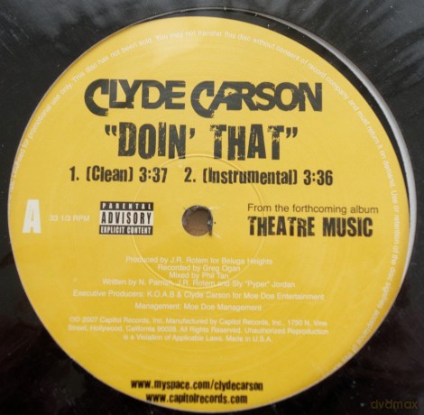 Carson Clyde: Doin That [Winyl]