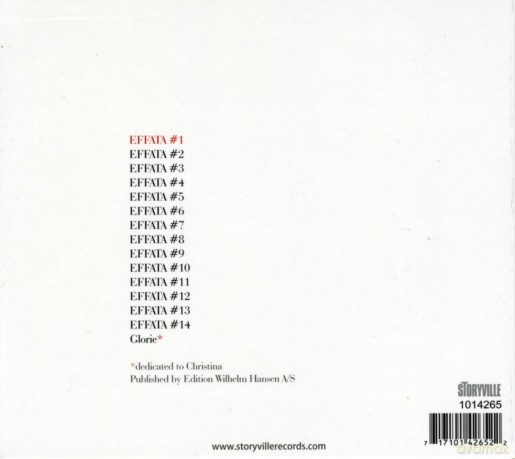 Carsten Dahl: Effata [CD]