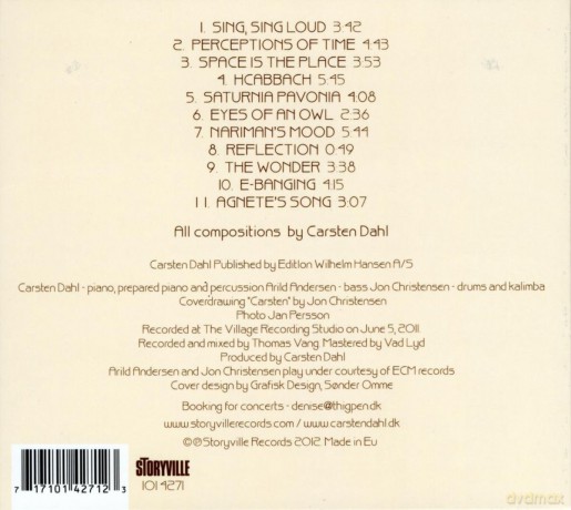 Carsten Dahl: Space Is The Place [CD]