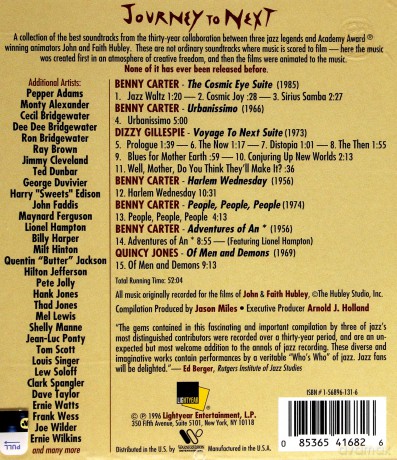 Carter Benny Dizzy Gillespie Quincy Jones: Journey To Next [CD]