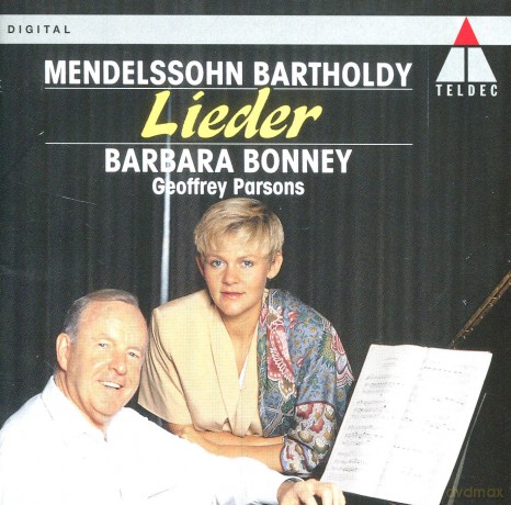 Bonney/Parsons: F. Mendelssohn.: Lieder [CD]