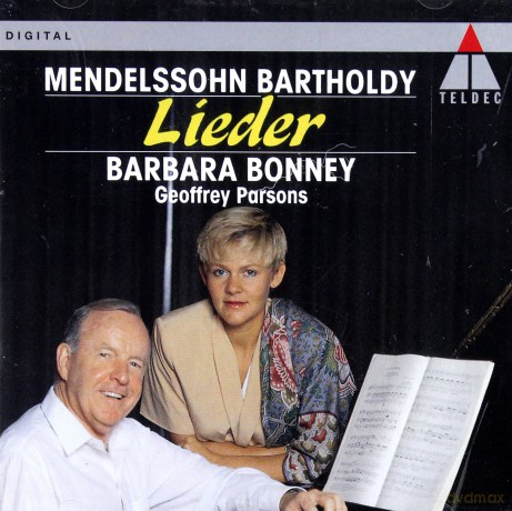 Bonney/Parsons: F. Mendelssohn.: Lieder [CD]
