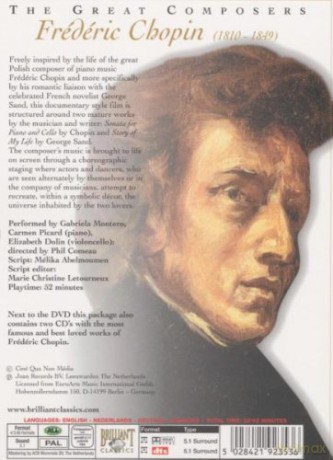 Chopin: The Great Composers [3DVD]