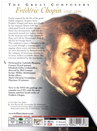Chopin: The Great Composers [3DVD]