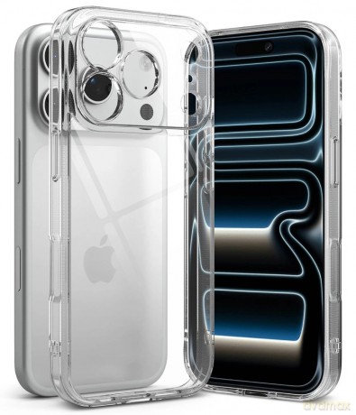 Etui Ringke Fusion na iPhone 18 Pro / 17 Pro - przezroczyste