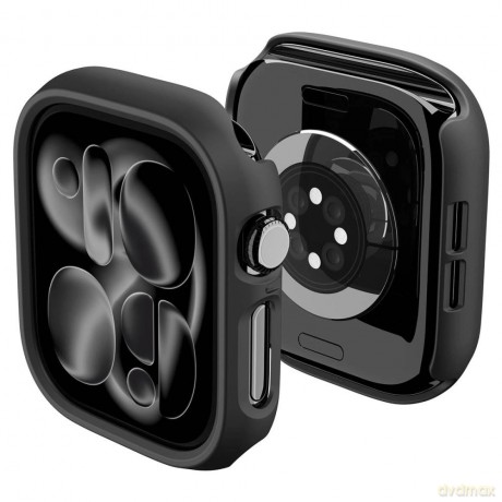 Etui Spigen Thin Fit na Apple Watch 46 mm - czarne
