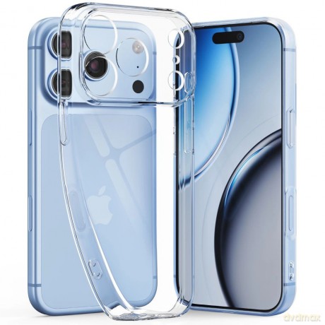 Etui Tech-Protect FlexAir na iPhone 18 Pro / 17 Pro - przezroczyste