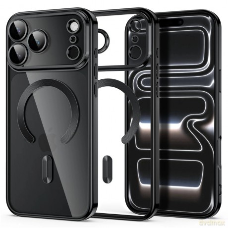 Etui Tech-Protect MagFlex na iPhone 18 Pro / 17 Pro - czarne