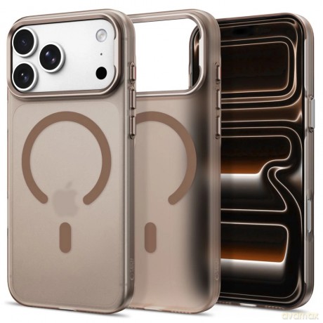 Etui Tech-Protect MagZero MagSafe na iPhone 18 Pro / 17 Pro - brązowe matowe