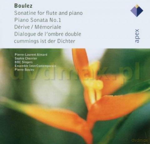 Boulez/Ensemble Intercontepora: Boul: Klaviersonate Nr.1/Sonati [CD]