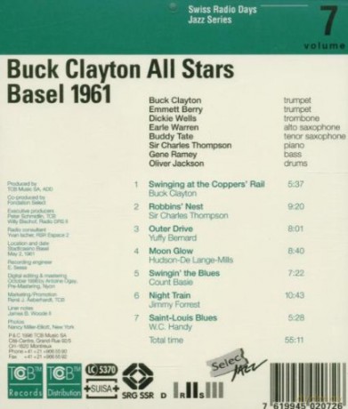 Clayton Buck All Stars: Radio Days vol. 07 [CD]