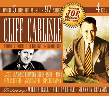Cliff Carlisle: 1930-1941 Later Years More From A True C [4CD]
