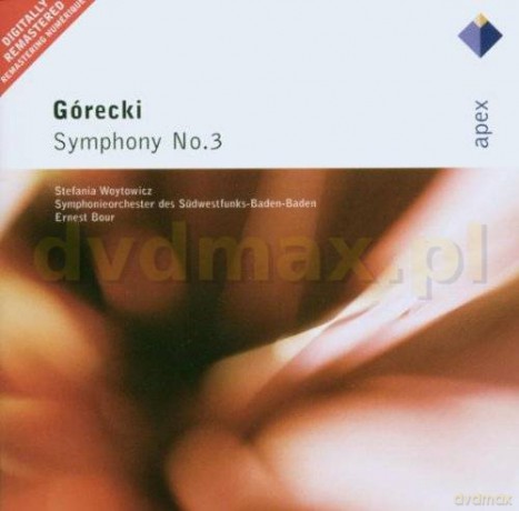 Ernest Bour/Stefania Woytowicz: Henryk Górecki: Symphony Nr 3 [CD]