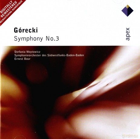 Ernest Bour/Stefania Woytowicz: Henryk Górecki: Symphony Nr 3 [CD]