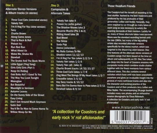 Coasters: Those Hoodlum Friends - The Coasters In Stereo [2CD]